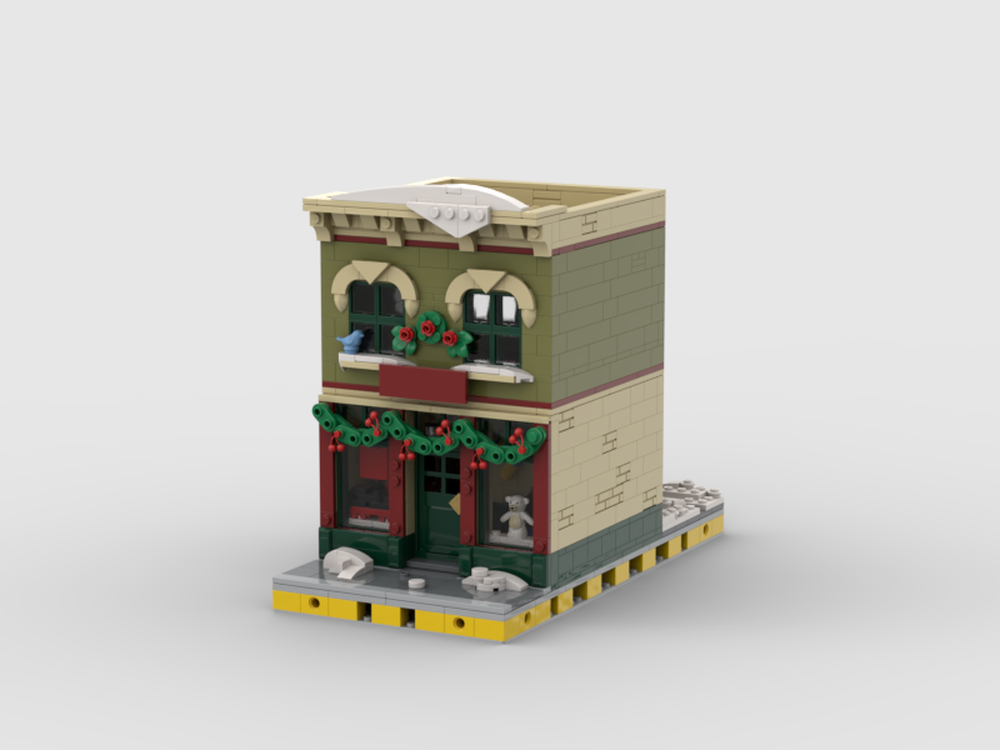 Lego Holiday Main Street Toy Store Modular Building Moc from set 10308