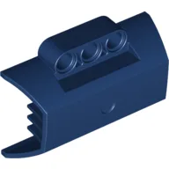 Technic Engine Block Half / Side Intake Panel / Dark Blue