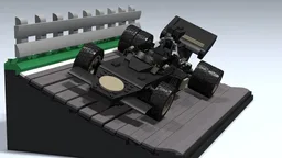 Display for Formula 1 Car 1:8