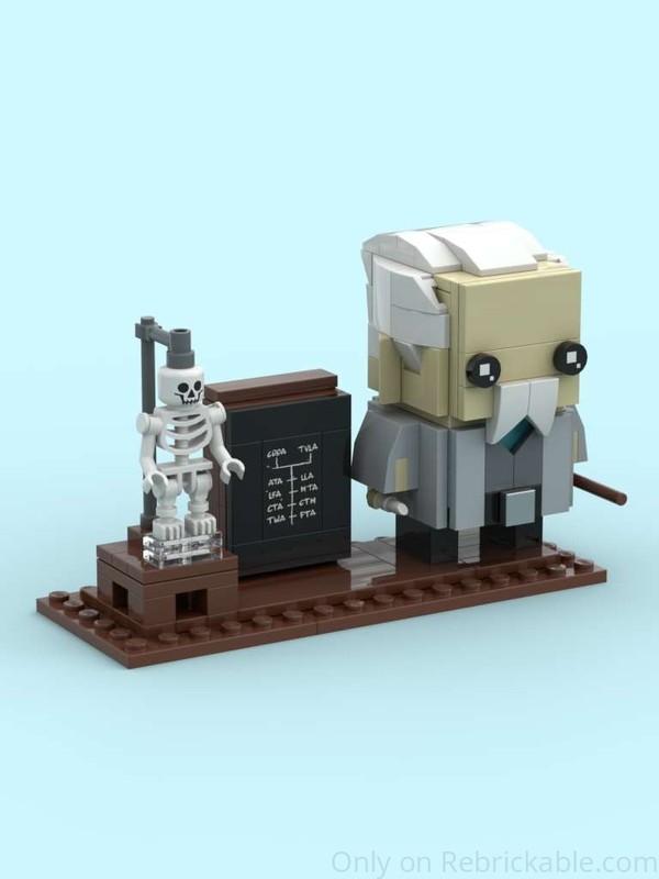 Lego Brick-built Professor