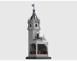 Castle watch tower