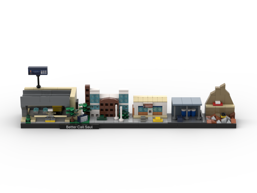 Lego Better Call Saul Skyline