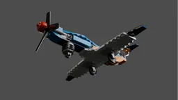 Plane With Propeller Combo