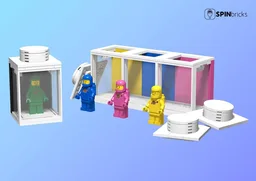 Build-a-Brick Minifigure Display