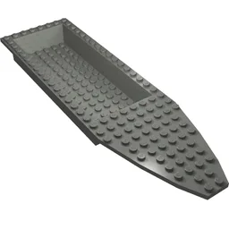 Boat Deck 8 x 28 x 3 / Dark Bluish Gray