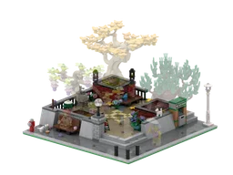 Corner Park feat. Mini Bonsai Trees