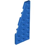 Lego Wedge Plate 8 x 3, 22° Left / Blue