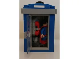 Superman Phone Booth Transformation