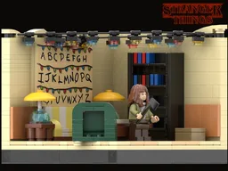Joyce Light Wall - Stranger Things