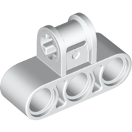 Lego Technic Axle and Pin Connector Perpendicular Triple / White