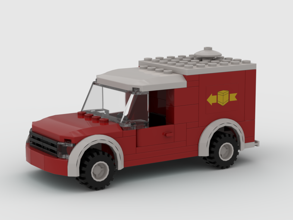 Lego 6 wide Van