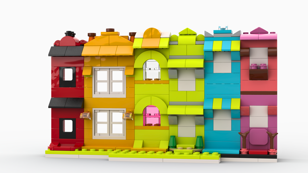 Lego 11042 Rainbow houses