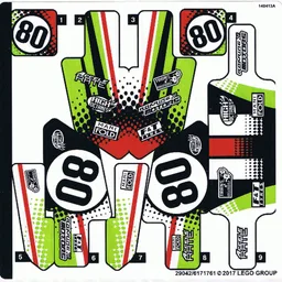 Sticker Sheet for Set 42065-1 / [No Color/Any Color]