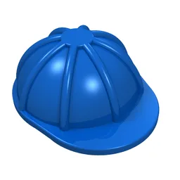 Helmet, Construction / Hard Hat / Blue