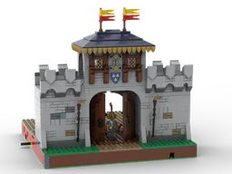 Medieval gate automatic