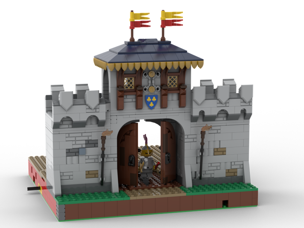 Lego Medieval gate automatic