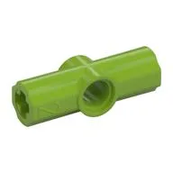 Technic Axle and Pin Connector Angled #2 - 180° / Lime