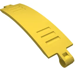 Technic Panel Curved 3 x 13 / Yellow