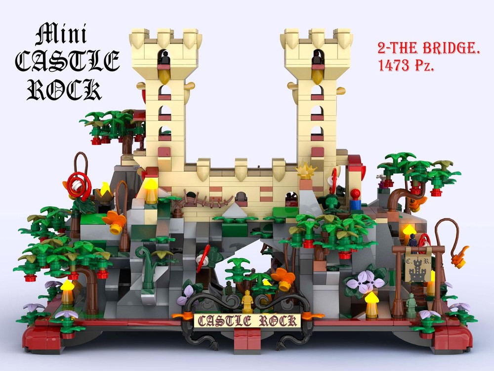 Lego Mini CASTLE ROCK 2-THE BRIDGE.