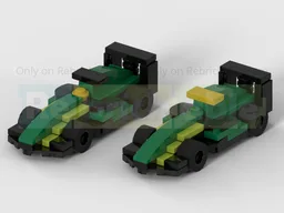 2024 Aston Martin AMR24 Formula 1 Cars - Half Speed Champions Scale
