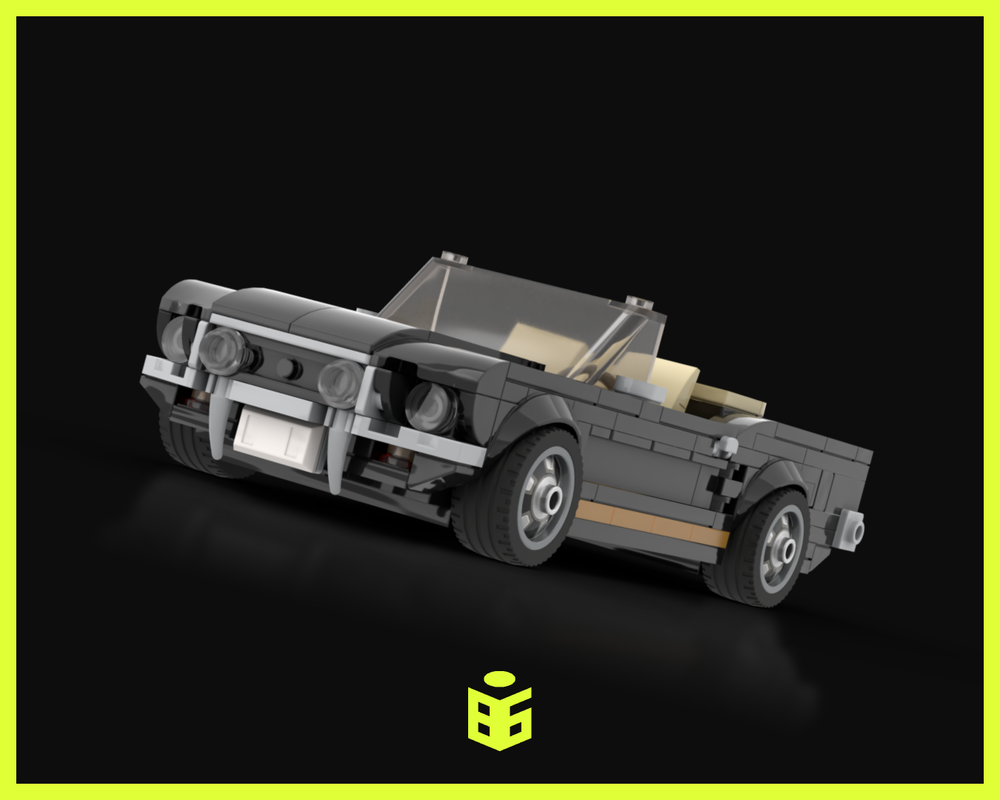 Lego Ford Mustang GT 390 S-Code - Convertible (1967)