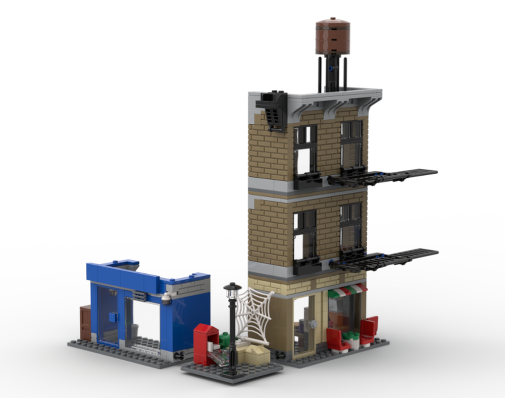 Lego Marvel Mini Modulars - ATM Heist and Sactum Showdown Apartments