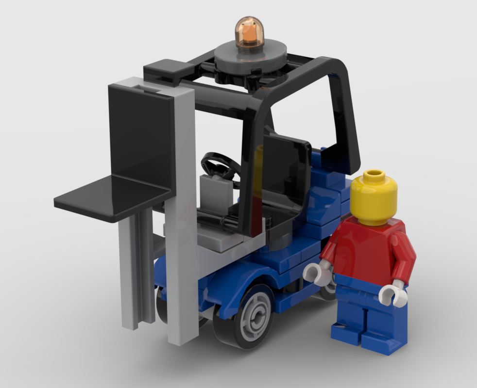 Lego 3-wide Forklift