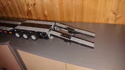 Custom RC low loader with ramps
