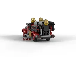Retro fire truck