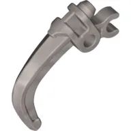 Large Figure Weapon Claw, with Clip / Flat Silver