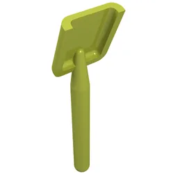 Equipment Shovel [Rounded Handle End] / Medium Lime