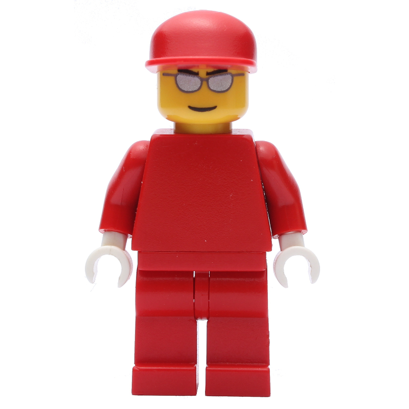 Lego Engineer, Ferrari, Sunglasses, White Hands