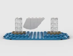40487 Sailboat Adventure Keel and Stand