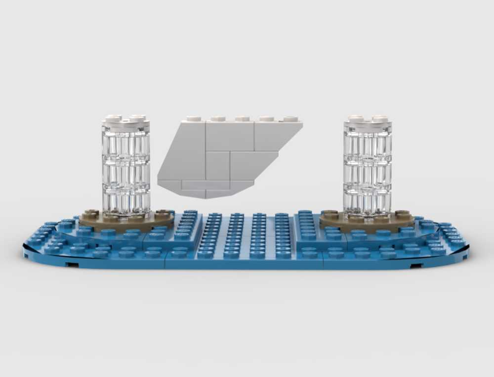 Lego 40487 Sailboat Adventure Keel and Stand
