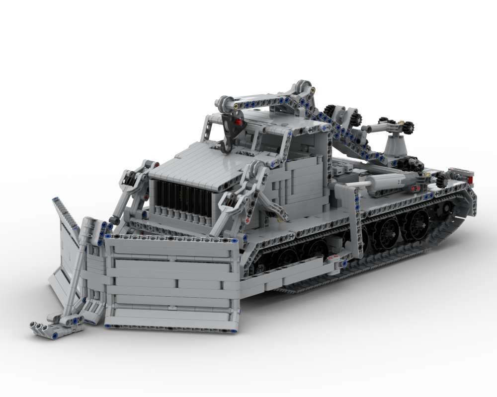 Lego BAT-M heavy bulldozer