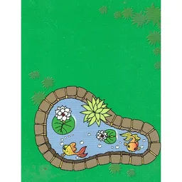 Playmat, Grass and Pond Print