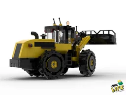 Case loader landfill