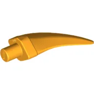 Animal Body Part, Barb / Claw / Tooth / Talon / Horn, Medium / Bright Light Orange