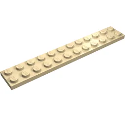 Plate 2 x 12 / Tan