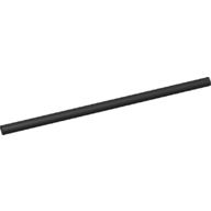 Lego Hose, Pneumatic 4mm D. 13L / 10.4cm / Black