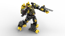 Blacktron I Rampager Assault Mecha