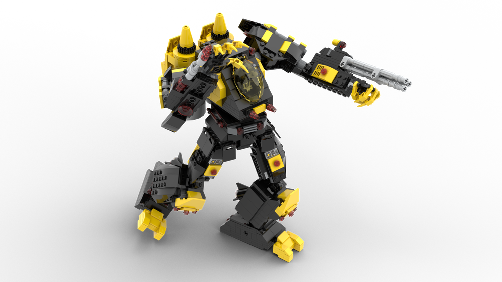 Lego Blacktron I Rampager Assault Mecha