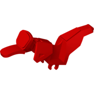 Lego Fairing, Motorcycle, Dirt Bike / Red