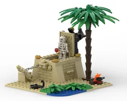 Tomb in oasis