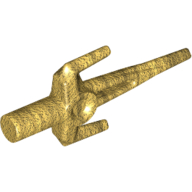 Lego Weapon Sai / Pearl Gold