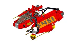 F-451 Fire Fighting Spaceship