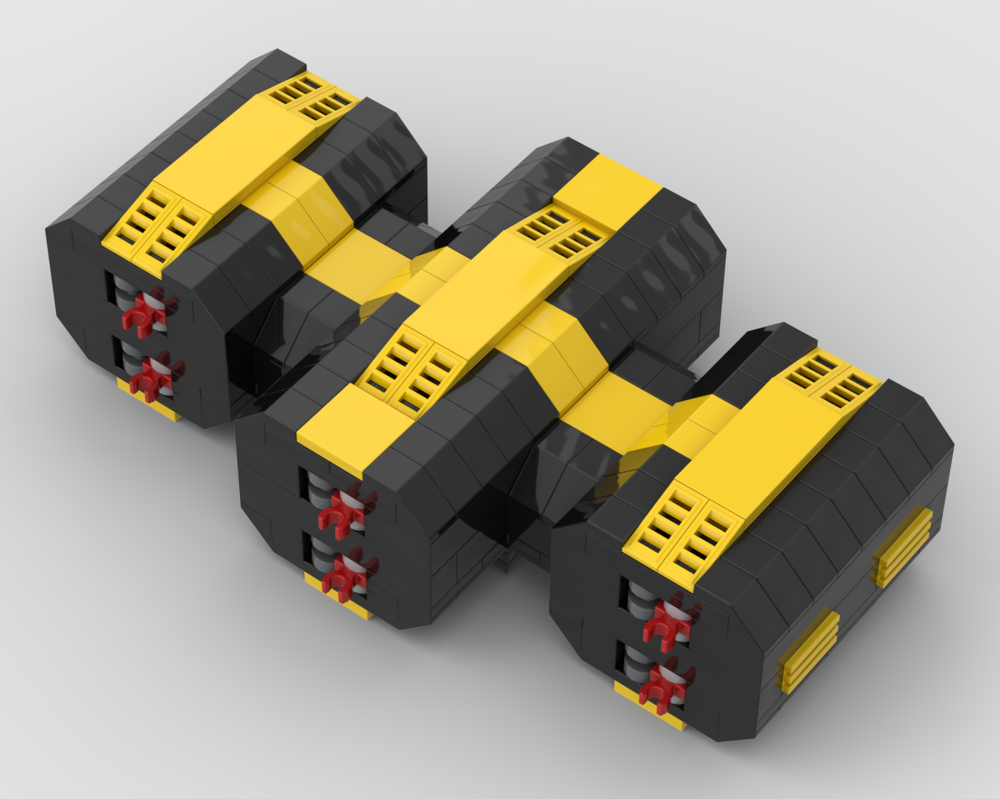 Lego Blacktron six module connector