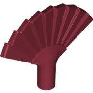 Equipment Hand Fan [Plain] / Dark Red