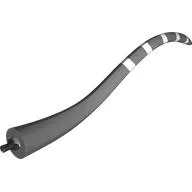 Animal Body Part, Dinosaur, Titano Tail with White Markings Print / Dark Bluish Gray