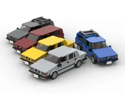 Brick 740 - Set of Five Colors